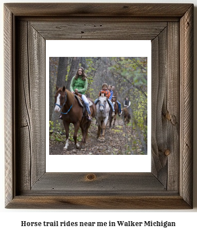 horse trail rides near me in Walker, Michigan